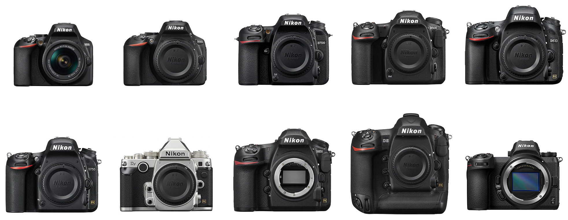 Gevaar vrachtauto Boek List of All Nikon Cameras as of 2023 + Brief Reviews