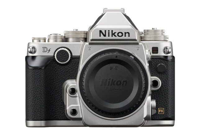 The Nikon Df is a 16-megapixel retro DSLR announced in November 2013. It is starting to look outdated today but still has a loyal following.