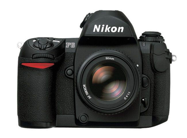 The Nikon F6 is a film SLR that Nikon still manufacturers today.