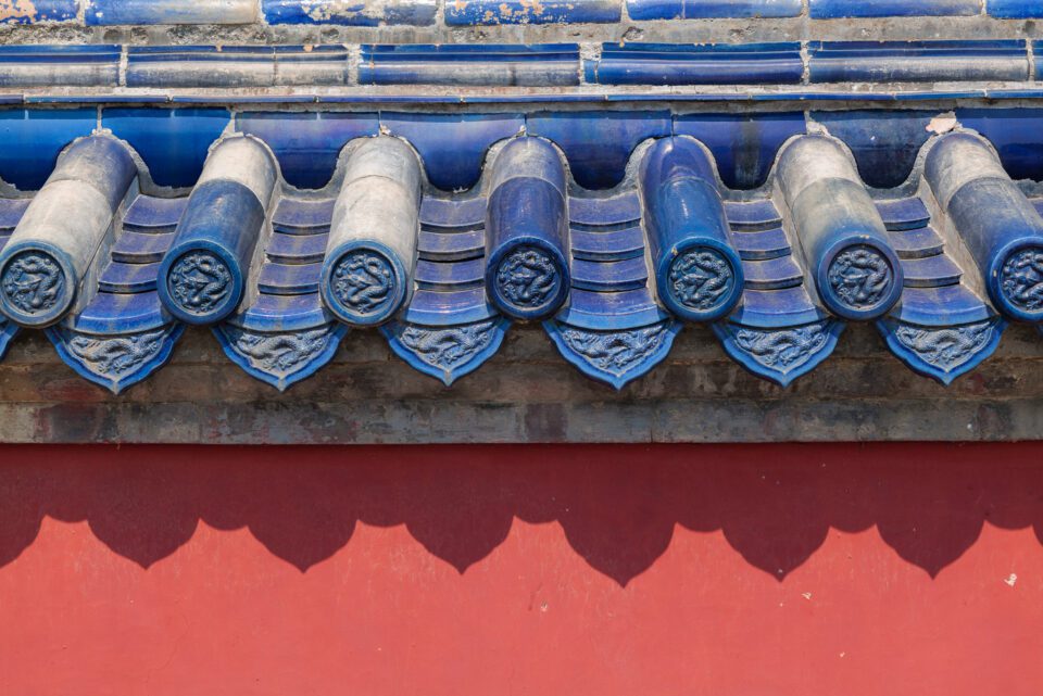 This photograph shows the colorful, intricate details at the Forbidden City in China. Taken with the Panasonic Lumix S1R.