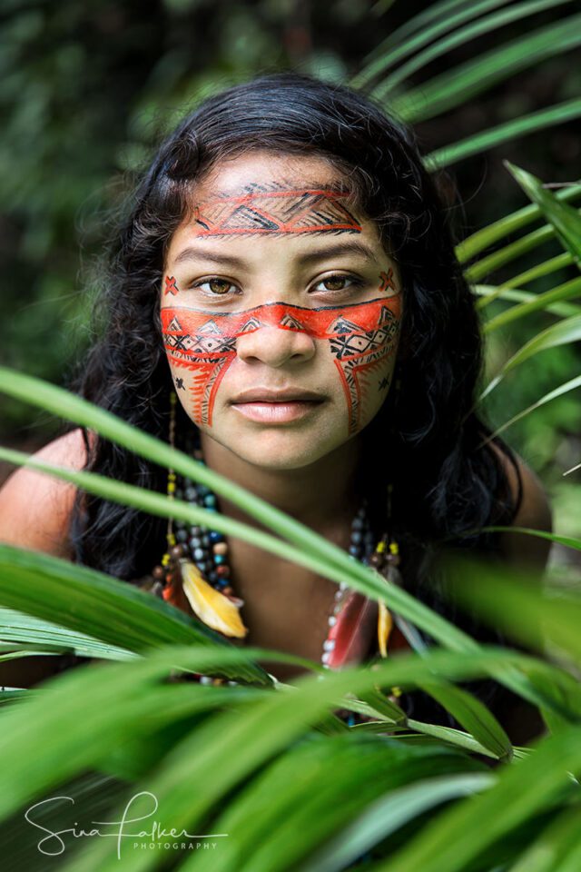 Photographer Profile Sina Falker   11. Indigenous Girl Amazon Jungle Brazil Sina Falker 640x960 