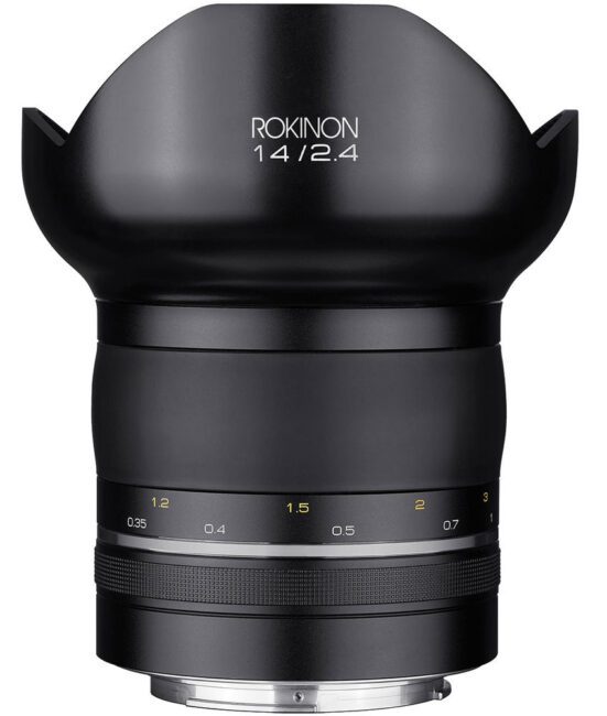 A high quality, lesser-known wide angle lens for Nikon cameras is the Rokinon 14mm f/2.4. It has excellent image quality, but is manual focus only.