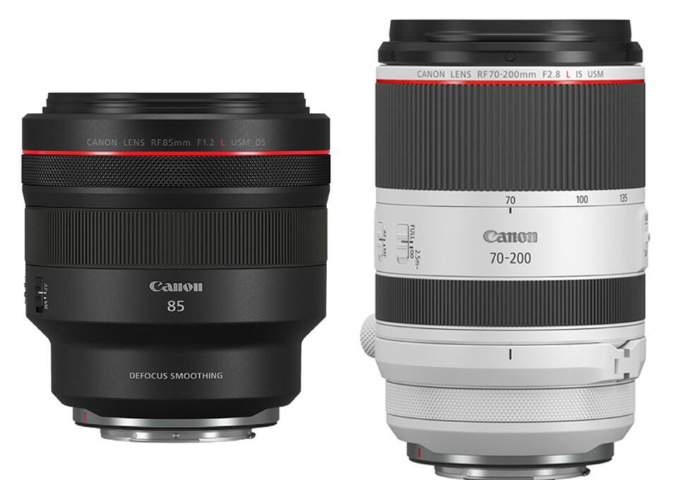 Canon announced the RF 85mm f/1.2 DS alongside the RF 70-200mm f/2.8. These lenses will ship in late 2019 for $3000 and $2700 respectively.
