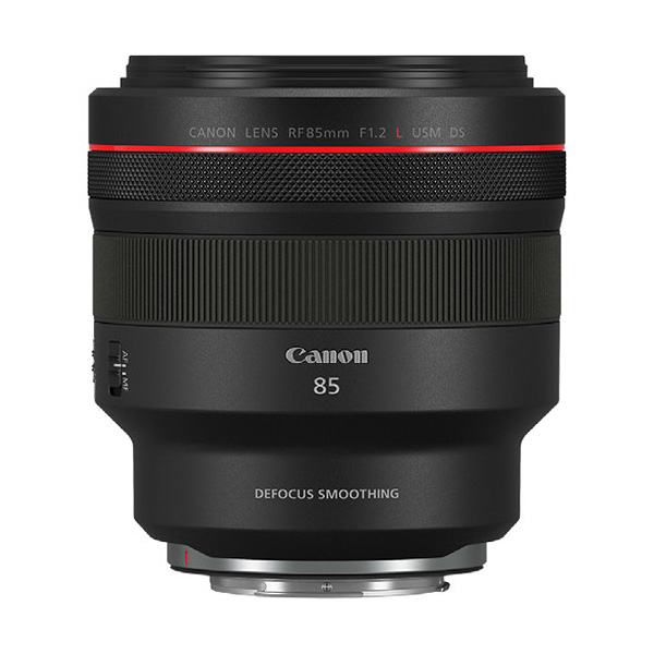 The Canon RF 85mm f/1.2L USM DS is the first "Defocus Smoothing" lens Canon has released. It is an RF lens for Canon's full-frame mirrorless system and will cost $3000 when it ships in early December 2019.