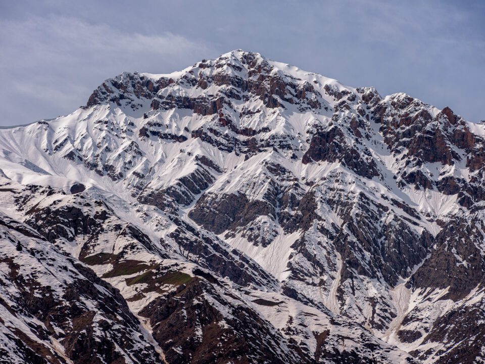 The snowy mountains of Ugam Chatkal National Park