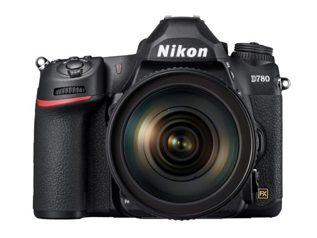 The Nikon D780 is one of Nikon's most recent DSLRs. It replaces the Nikon D750. The D780 has a 24-megapixel sensor and some features that are borrowed from Nikon Mirrorless Cameras.
