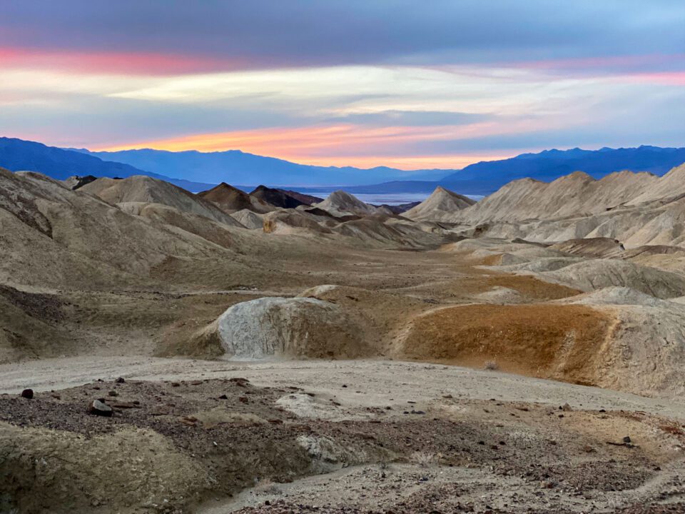 Sunset at Death Valley National Park