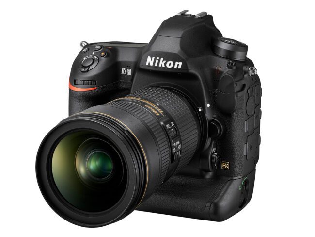 Nikon D6 Front Side View