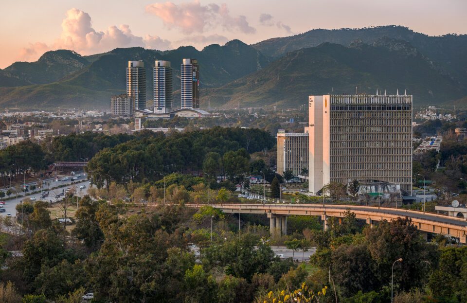Islamabad: Pakistan’s capital, washed clean by the rain and bathed in Golden Hour light against the backdrop of the Margalla Hills