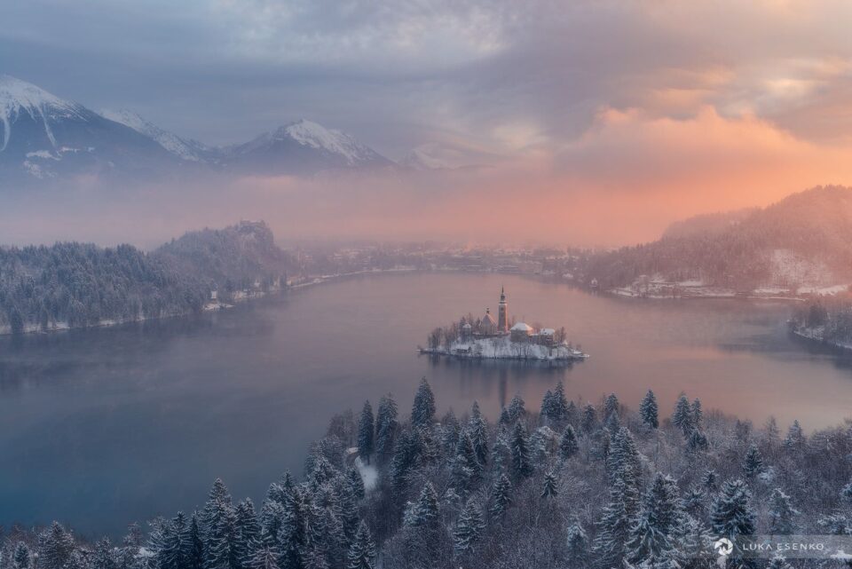 Lake Bled views from Ojstrica