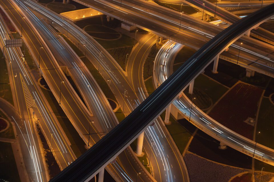Refined Roads in Dubai Photo