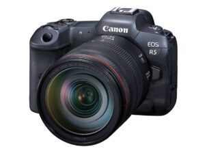 Canon EOS R5 Front View