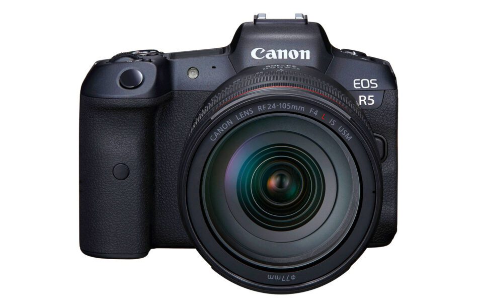 Canon EOS R5 with 24-105mm lens
