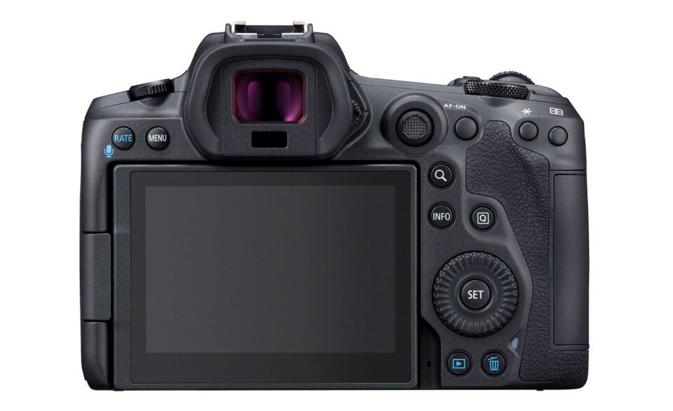 EOS R5 Rear Controls