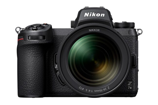 The Nikon Z7 II is a high-resolution mirrorless camera meant for applications like landscape photography. It replaces the Nikon Z7.
