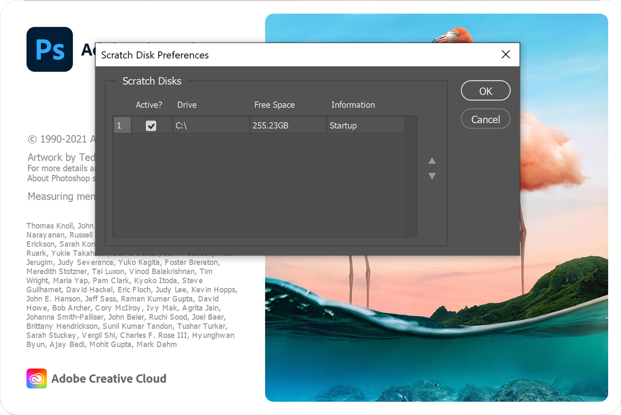scratch disk is full photoshop mac