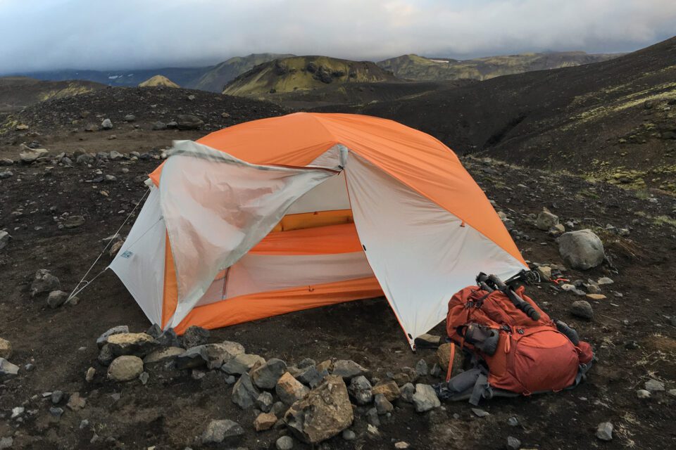 Big Agnes Tent Laugavegur Hike Camping