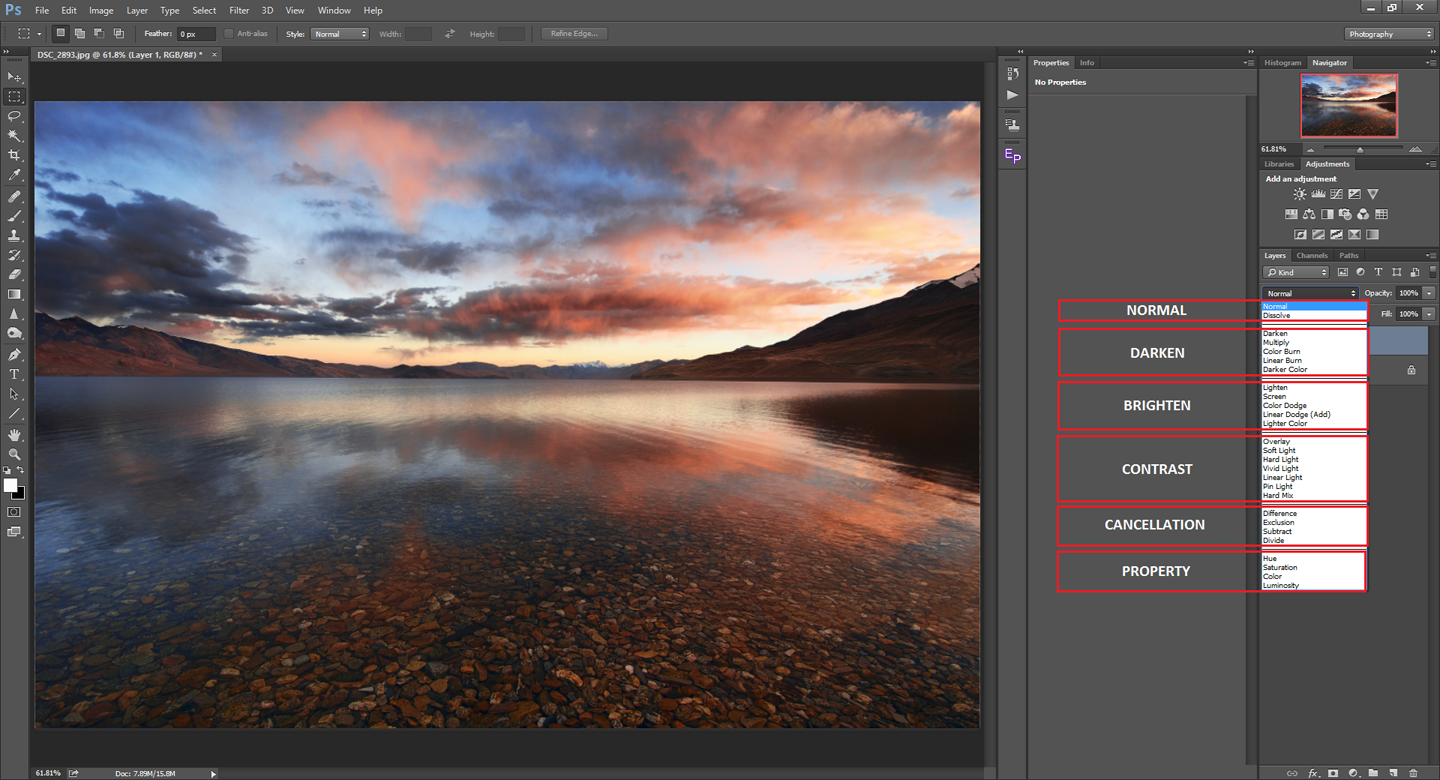 segment vinge Broom How to Blend Layers in Photoshop: Blend Modes Explained