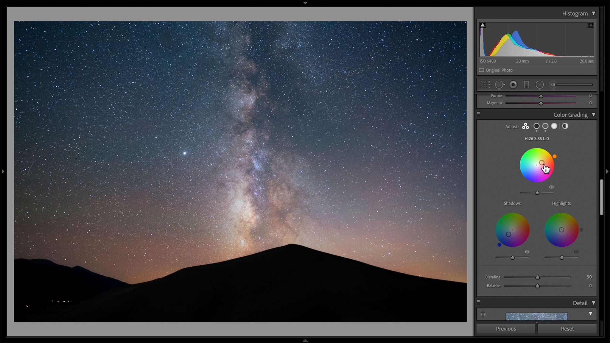 How to Edit Milky Way Photos in Lightroom - 12 Steps