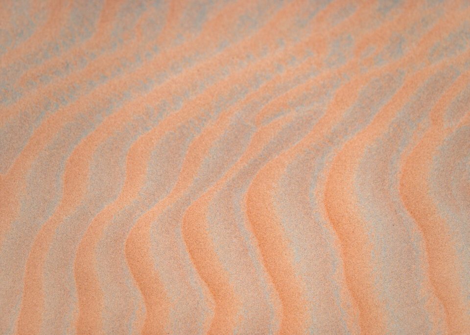 Patterns and texture in sand