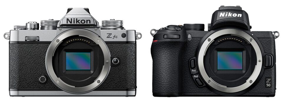 Nikon Zfc vs Z50