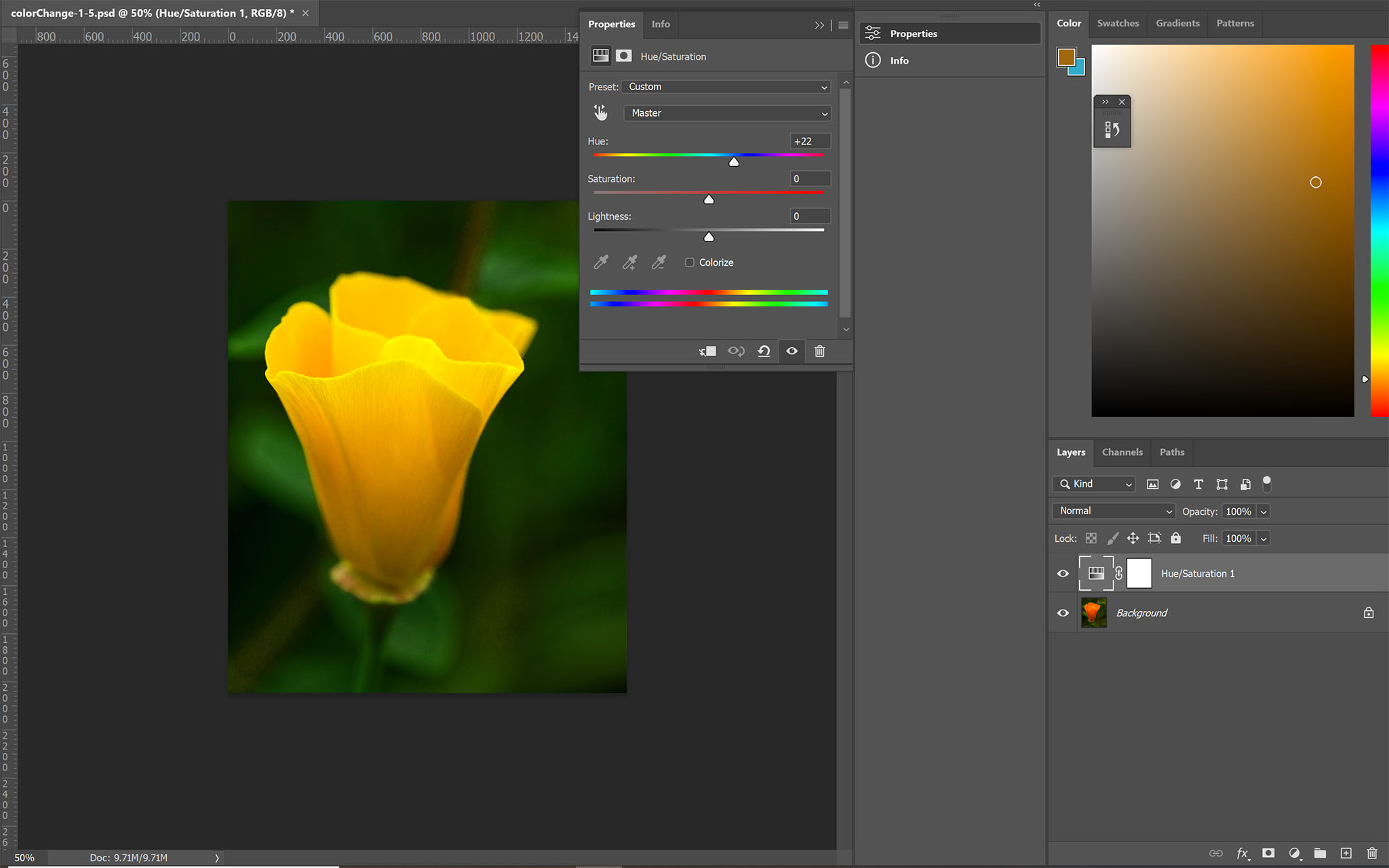 How to Change Colors in Photography Tutorials