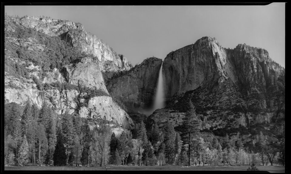 Nikkor Q 450mm f9 Sample Image Yosemite Fall