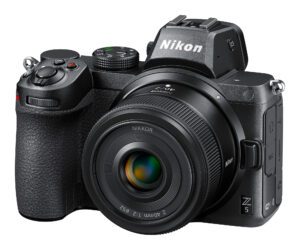 Nikon Z 40mm f2 with Nikon Z5 Product Photo
