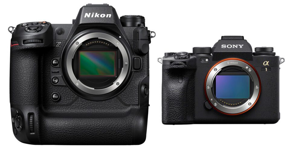 Nikon Z9 vs Sony A1 To Scale