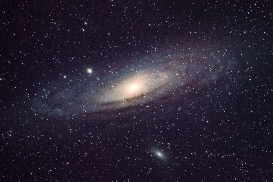 Photo de la galaxie d'Andromède