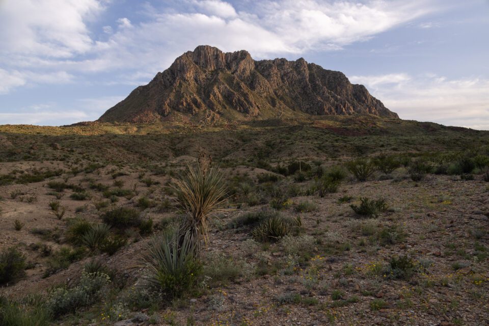 Canon EOS R5 Landscape Sample Photo Near Big Bend TX