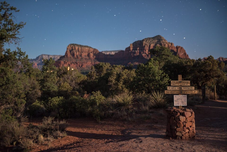 Moonlit Sedona