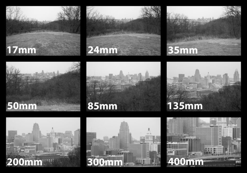 focal length comparison