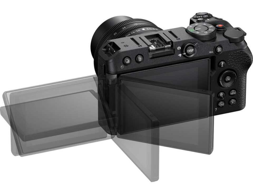 Nikon Z30 Articulating Rear LCD Screen
