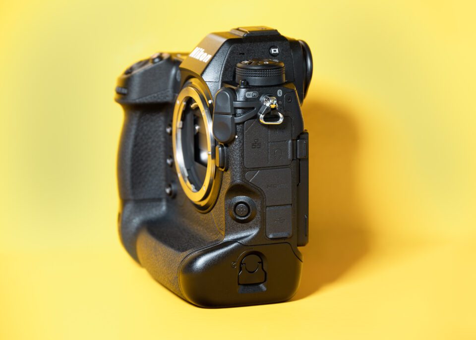 Nikon Z9 Side View with Ports