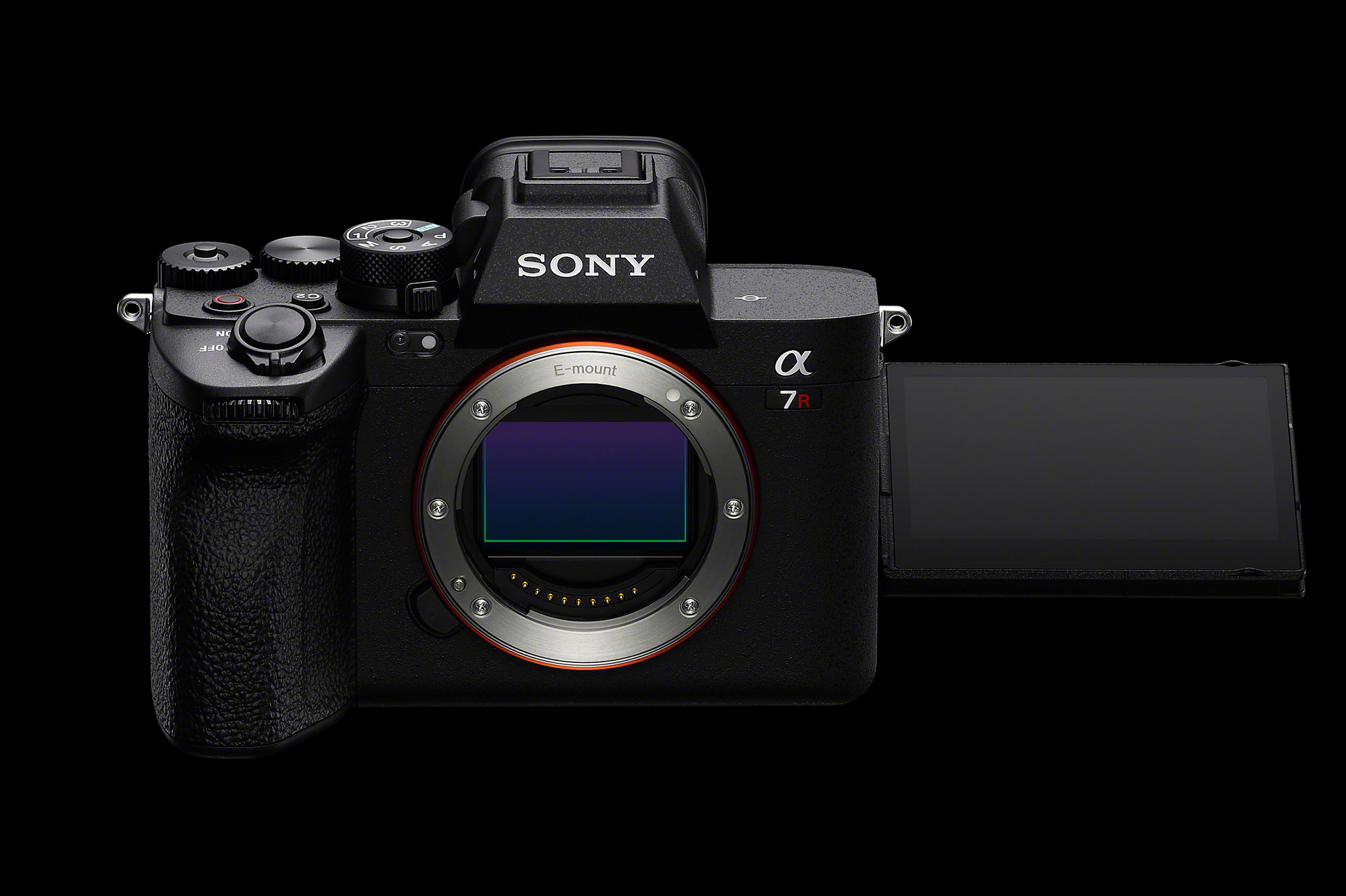 Sony A7R V Camera Front View 1 