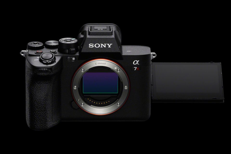 Sony A7R V Camera Front View
