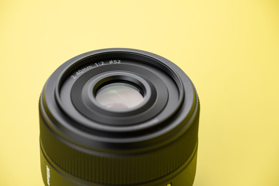 Nikon Z 40mm f2 Front Element Close-Up