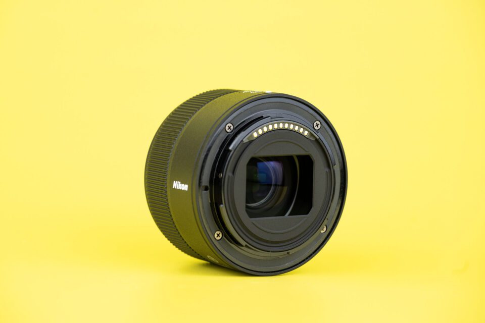 Plastic Lens Mount on Nikon Z 40mm f2