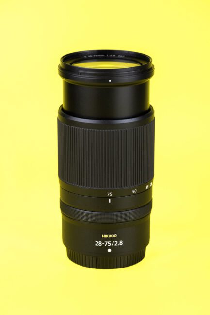 Nikon Z 28-75mm f2.8 at 75mm Extended Barrel