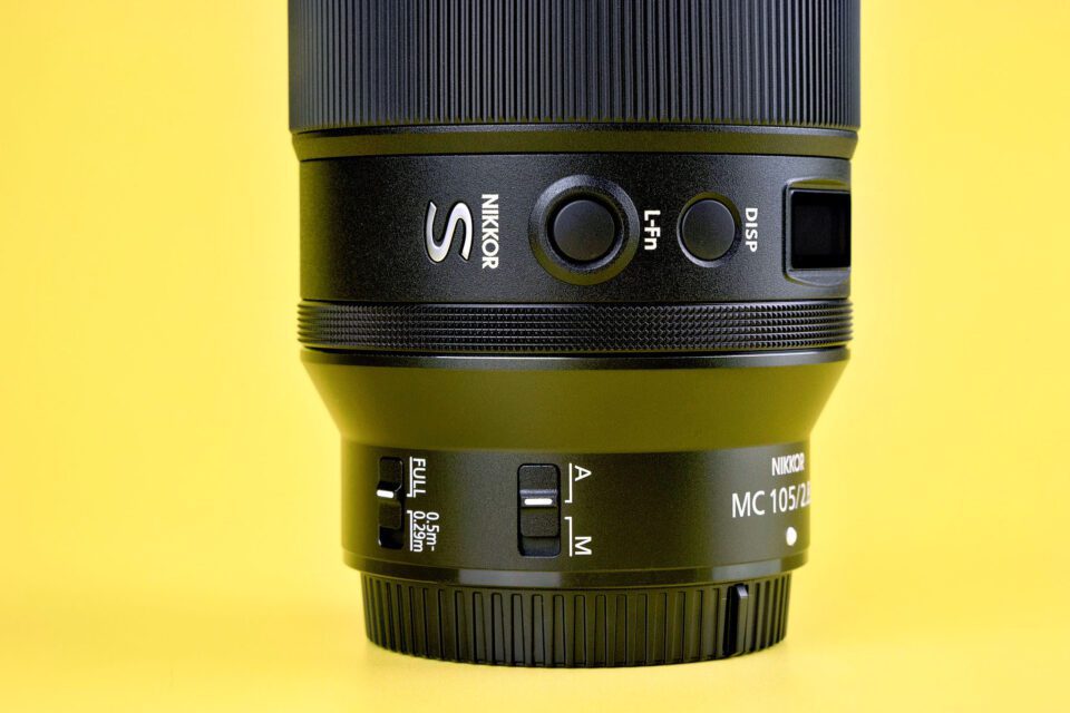 Nikon Z 105mm f2.8 Macro Switches and Buttons