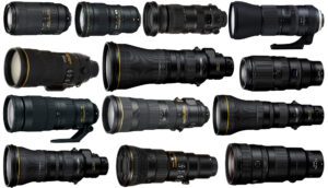 Telephoto lenses for Nikon_composite