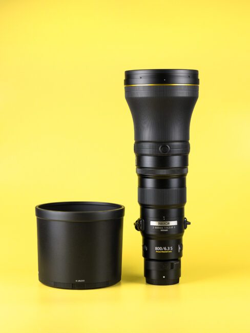 Nikon Z 800mm f6.3 and Lens Hood Product Photo