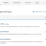 Photography Life Forums Screenshot