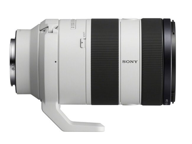 Sony 70-200mm f4 II Side View Official