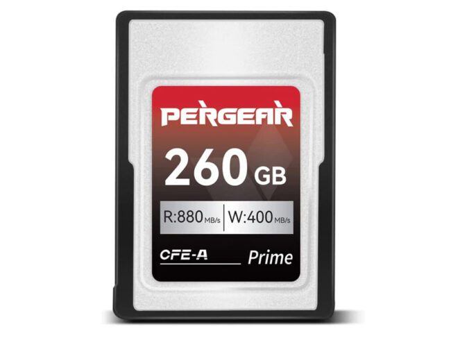 Pergear 260gb CFE Type A card