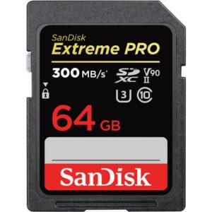 SanDisk 64GB Extreme PRO UHS-II SDXC
