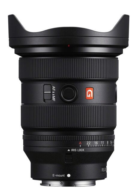 Sony 16-35mm f2.8 GM II Product Photo Side View