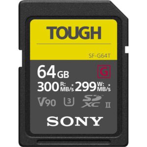 Sony 64GB SF-G TOUGH Series UHS-II SDXC