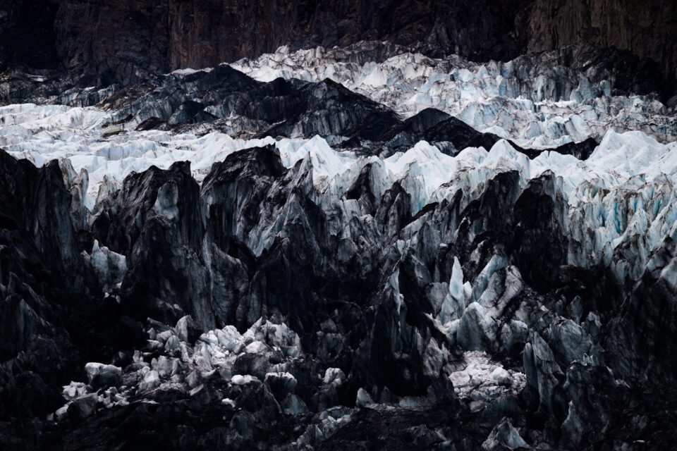 Darkened Glacier